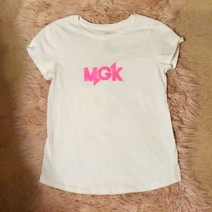 Girls Machine Gun Kelly Est 4 life XX MGK shirt 10/12